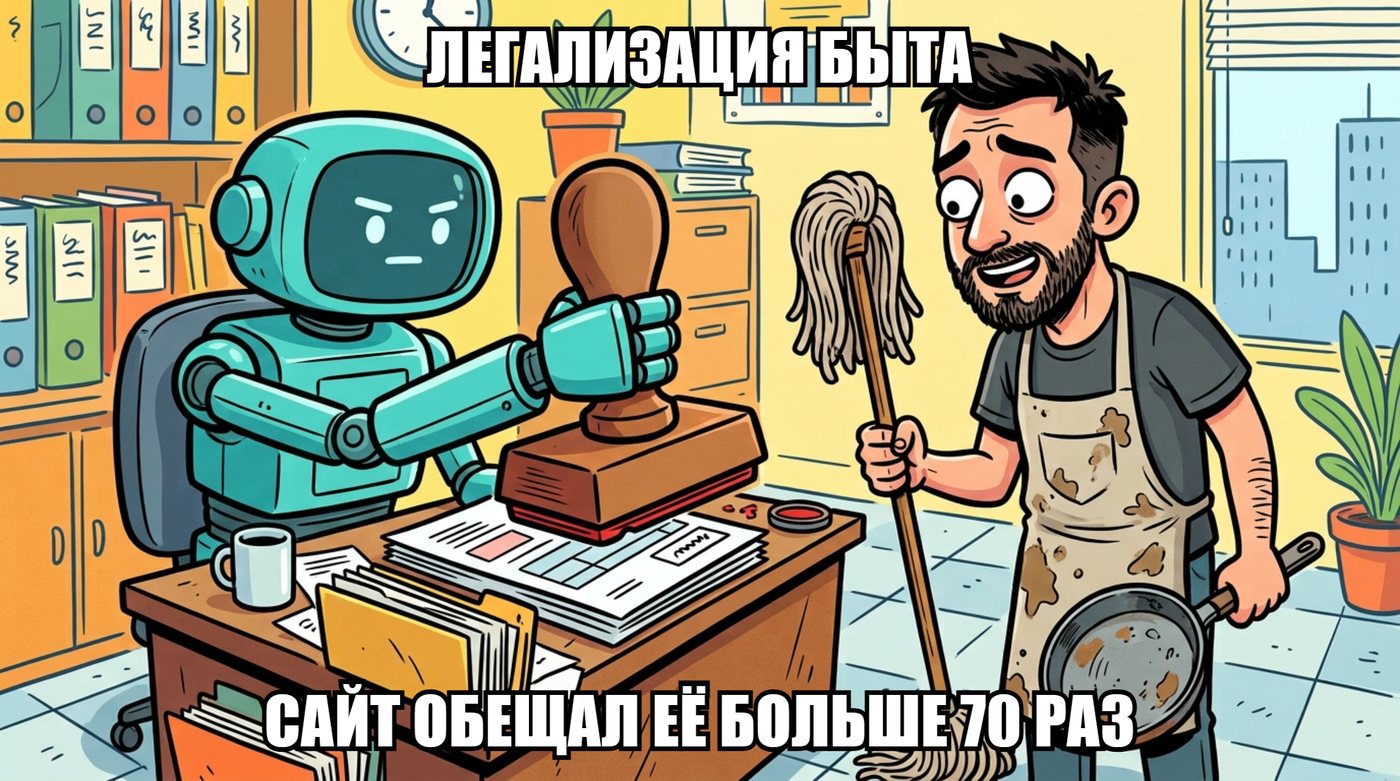 Мем: легализация быта